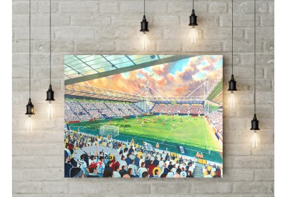 Preston North End FC Deepdale Stadium Wall Art Canvas